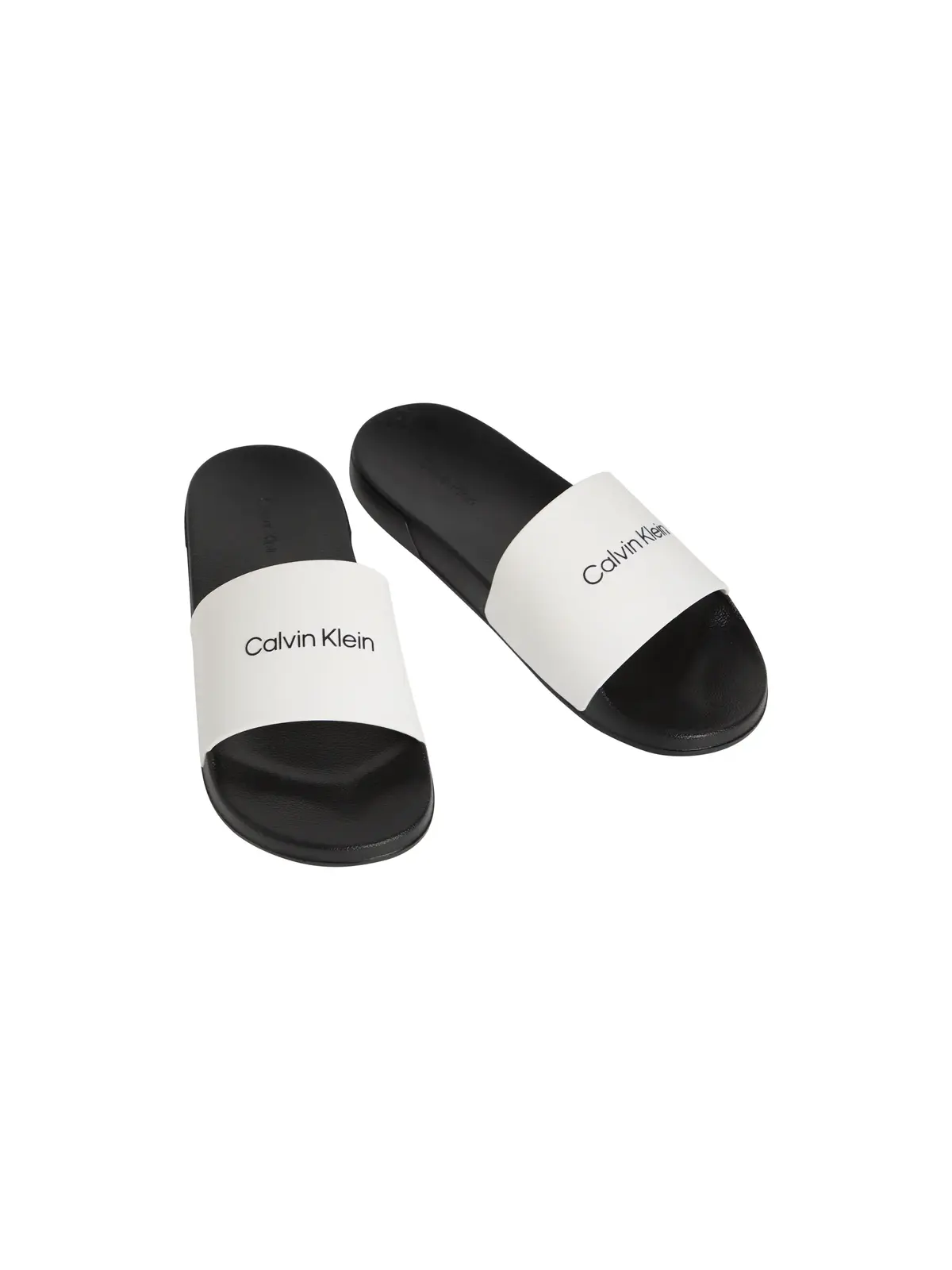 Calvin Klein ESS SLIDE MONOBRAND Beyaz Erkek Terlik