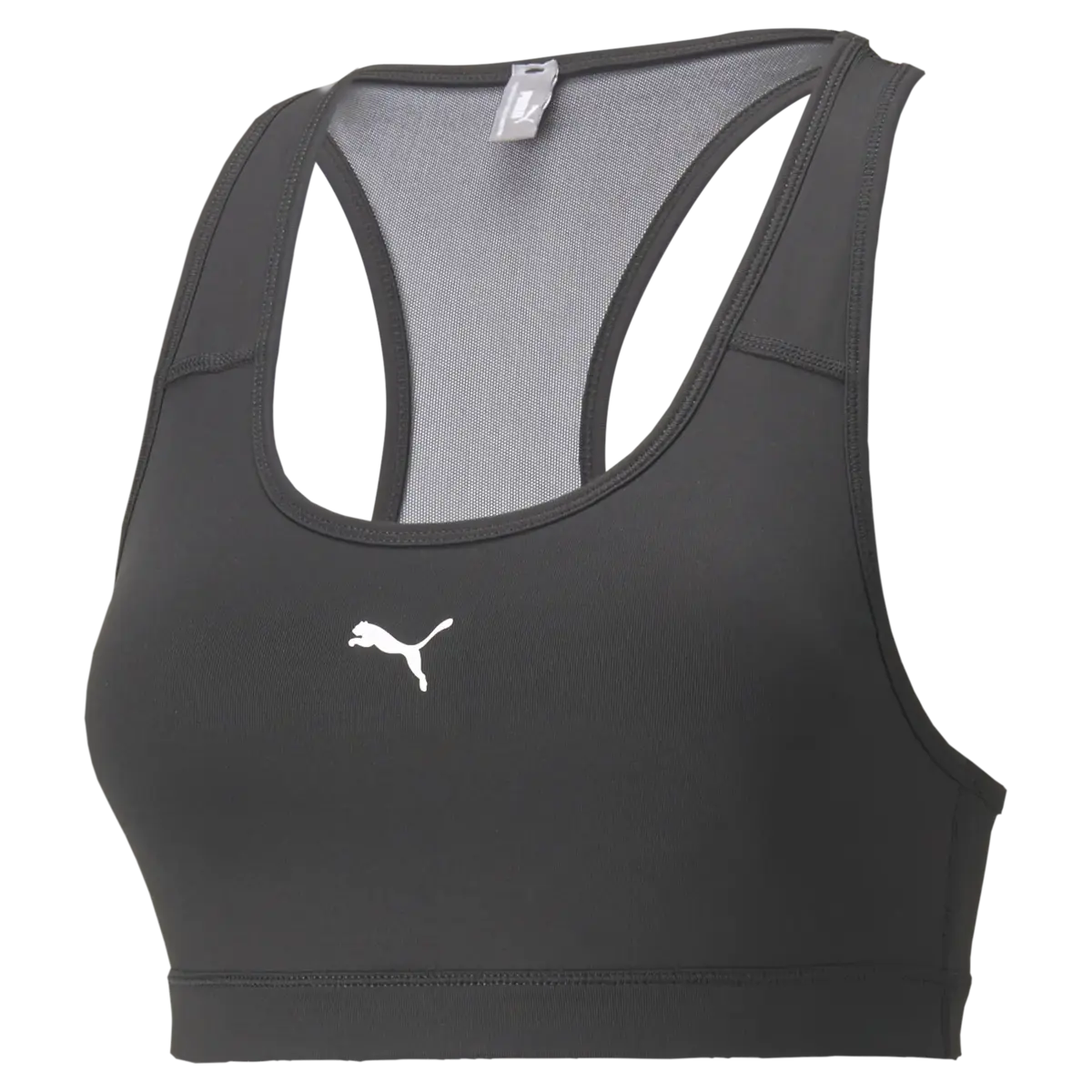 Puma Mid 4Keeps Graphic Bra PM Siyah Kadın Sütyen & Bralet
