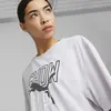 Puma WOMENS GRAPHIC BOXY CROP TEE Spring Lavender Kadın Tank / Kolsuz Üst