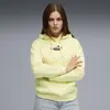 Puma ESS NATURE 2.0 Hoodie Sarı Kadın Kapüşonlu Sweatshirt