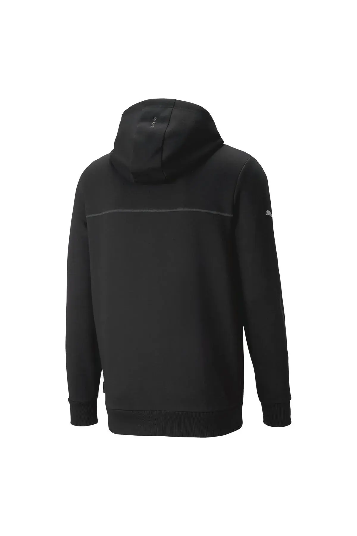 Puma Ferrari Style Hooded Jacket Siyah Erkek Fermuarlı Sweatshirt