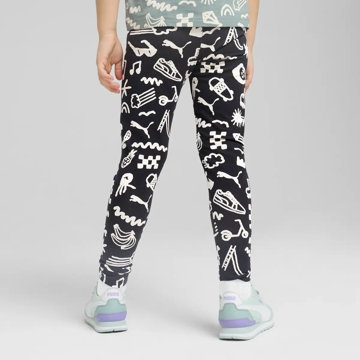Puma SANDY ADVENTURES Leggings Siyah Unisex Tayt