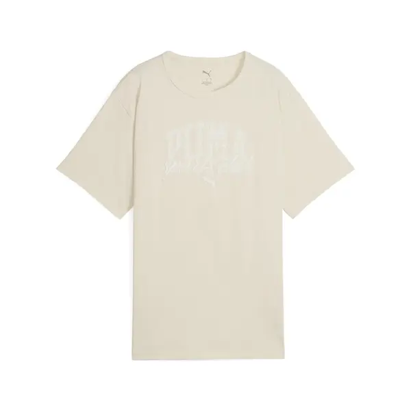 PUMA CLASS Relaxed Tee Bej Kadın T-Shirt