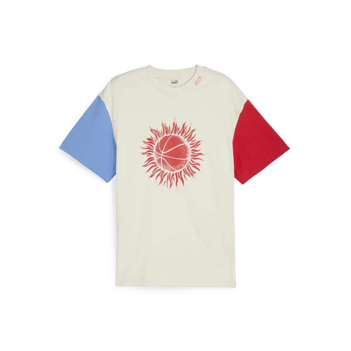 Puma Sun ball Tee Siyah Erkek T-Shirt & Polo