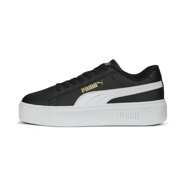PUMA Smash Platform v3 Siyah Kadın Günlük Spor Ayakkabı