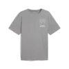 PUMA M GRAPHICS TRAIN RELAXED TEE Gri Erkek T-Shirt