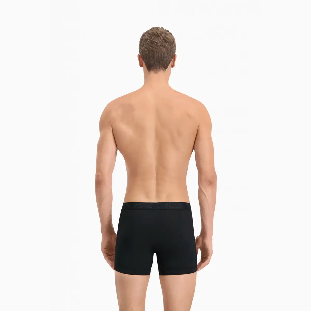 Puma PUMA SPORT MICROFIBER BOXER 2P black Siyah Erkek 2'li Boxer