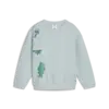 Puma X TROLLS Graphic Crew Mavi Erkek Sweatshirt