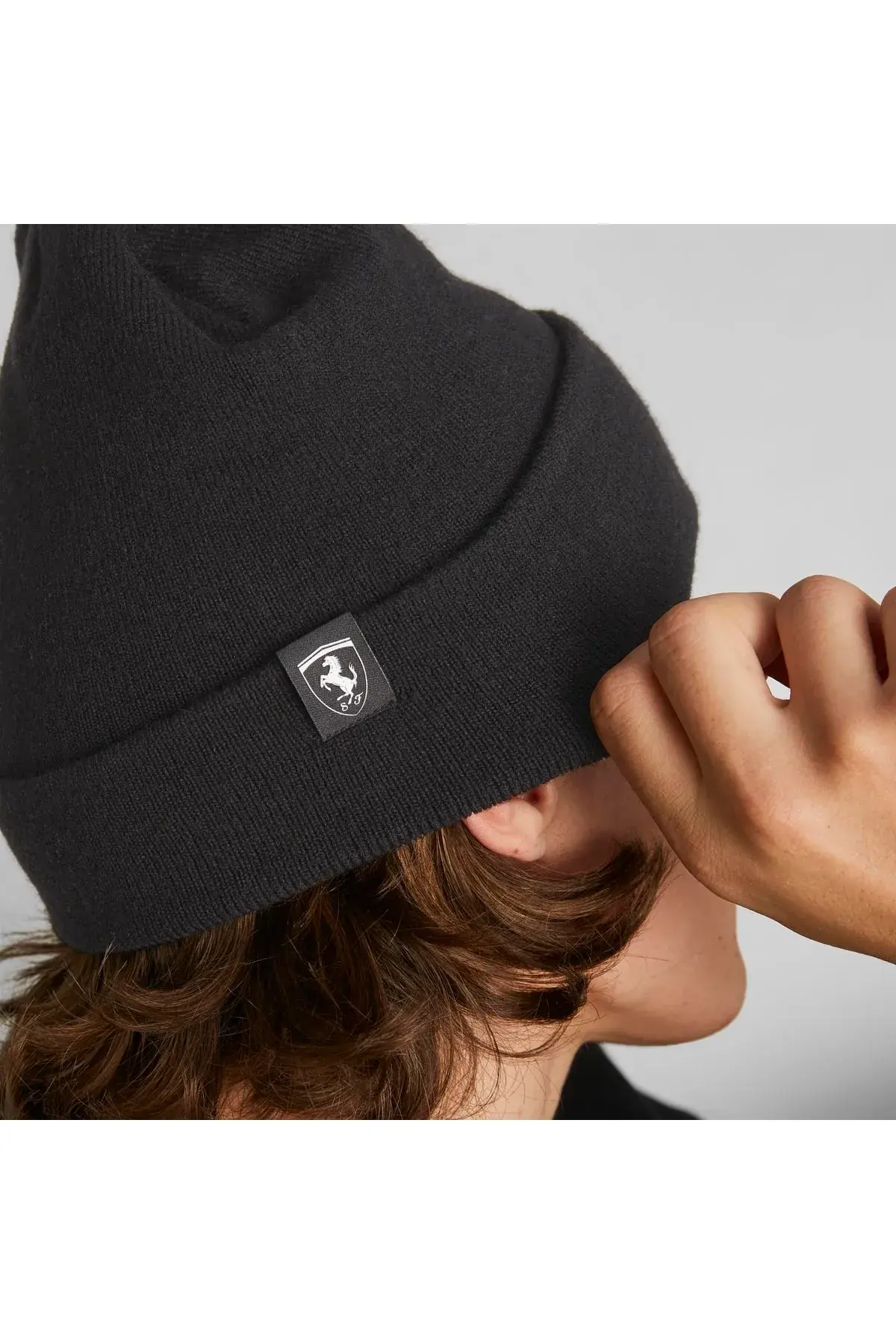 Puma Ferrari Sptwr Style Classic Cuff Beanie Siyah Erkek Bere