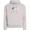Calvin Klein LAYERED GEL LOGO HOO Erkek Gri Hoodie