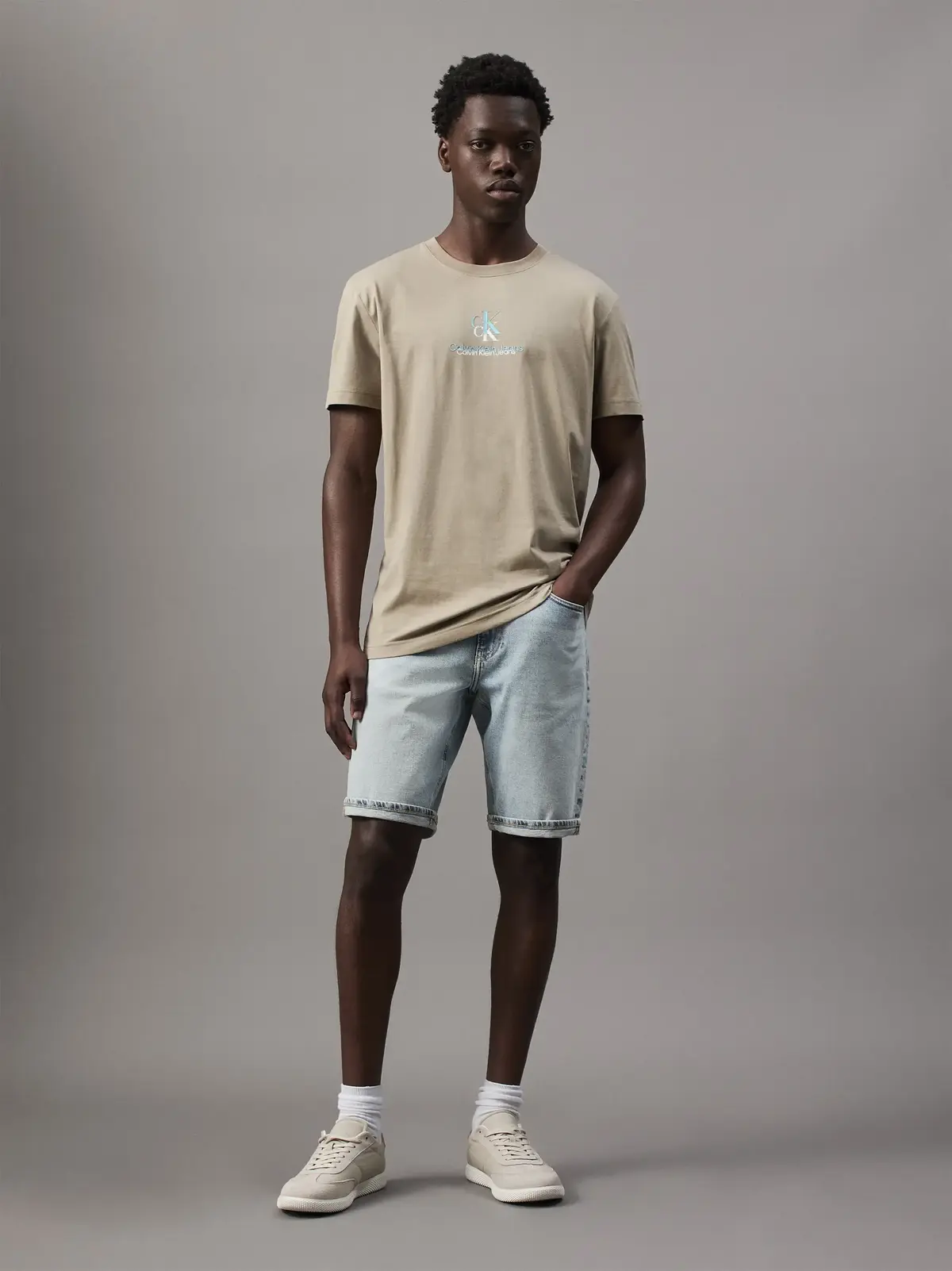 Calvin Klein REGULAR SHORT, 1AA Mavi Erkek Şort