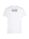 Calvin Klein TYPEFACE GRAPHIC TEE Beyaz Erkek Tişört