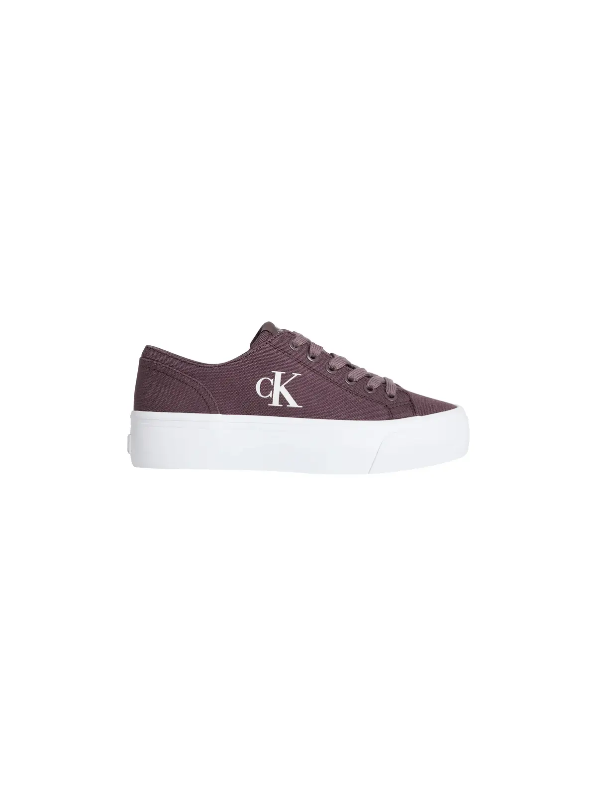 Calvin Klein VULC FLATFORM LOW Kahverengi Kadın Kalın Tabanlı Sneaker