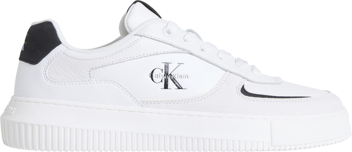 Calvin Klein CHUNKY CUPSOLE LOW LTH NU Beyaz Erkek Günlük Spor Ayakkabı Calvin Klein CHUNKY CUPSOLE LOW LTH NU Beyaz Erkek Günlük Spor Ayakkabı