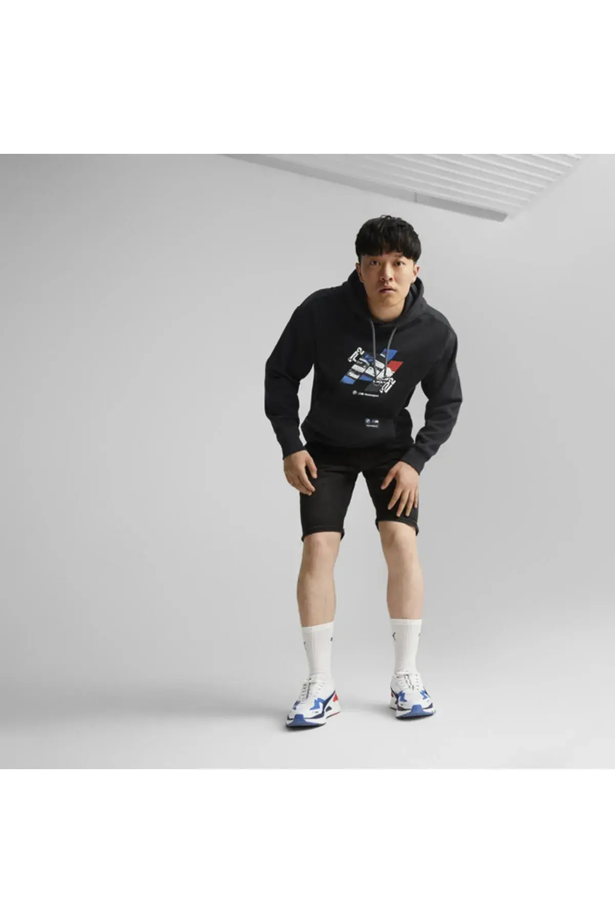 Puma Bmw Mms Graphıc M Hoodıe Siyah Erkek Hoodie