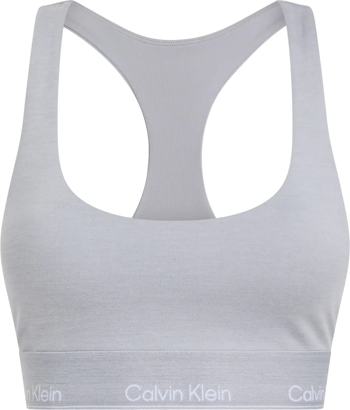 Calvin Klein WO - SPORTS BRA MEDI, P7A Gri Kadın Sütyen & Bralet