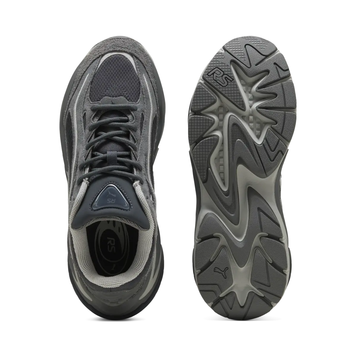 Puma RS Surge Hairy Suede Gri Unisex Günlük Spor Ayakkabı