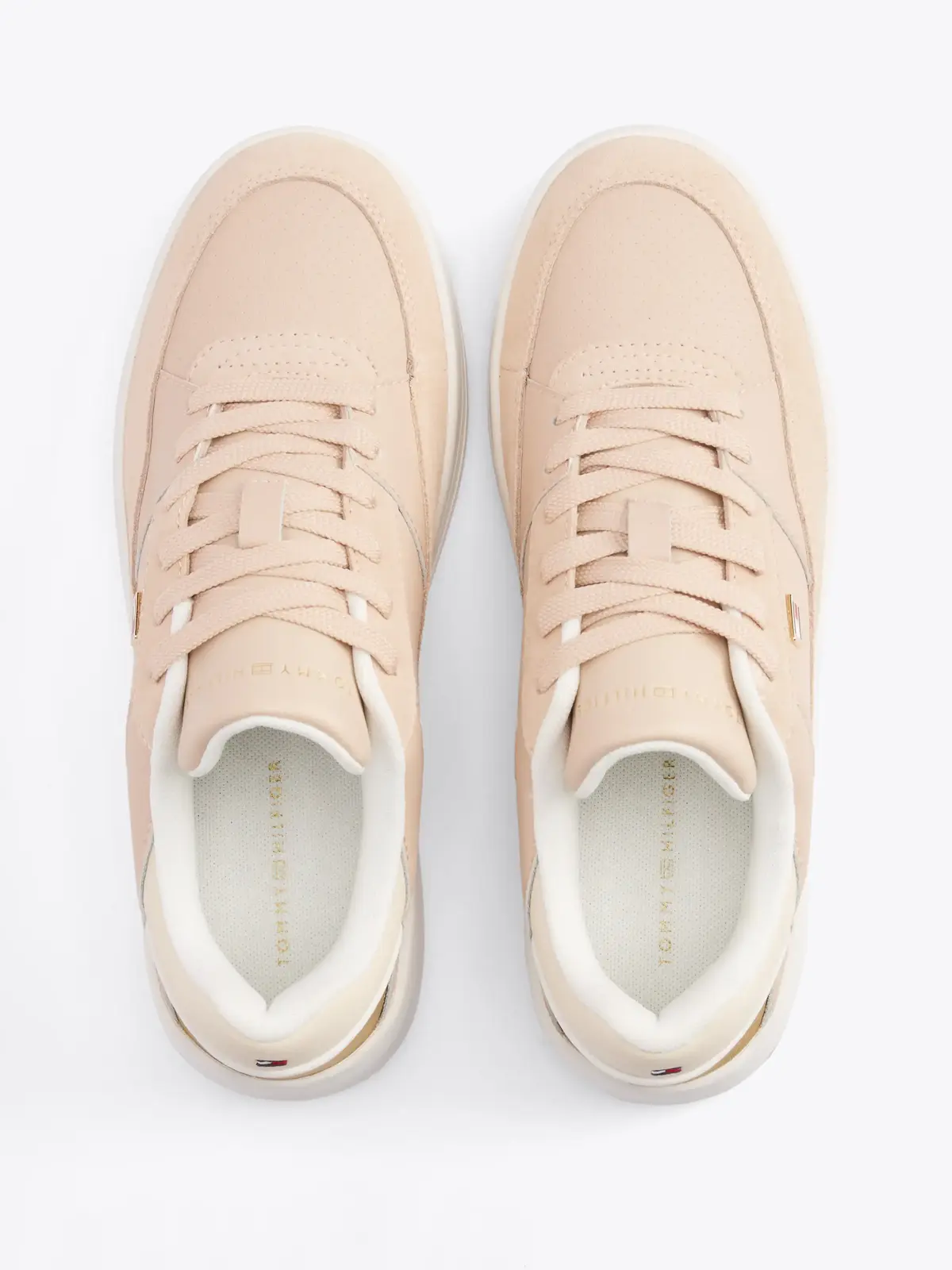 Tommy Hilfiger ESSENT BASKET SNEAKE, TRY Krem Kadın Spor Ayakkabı & Sneaker