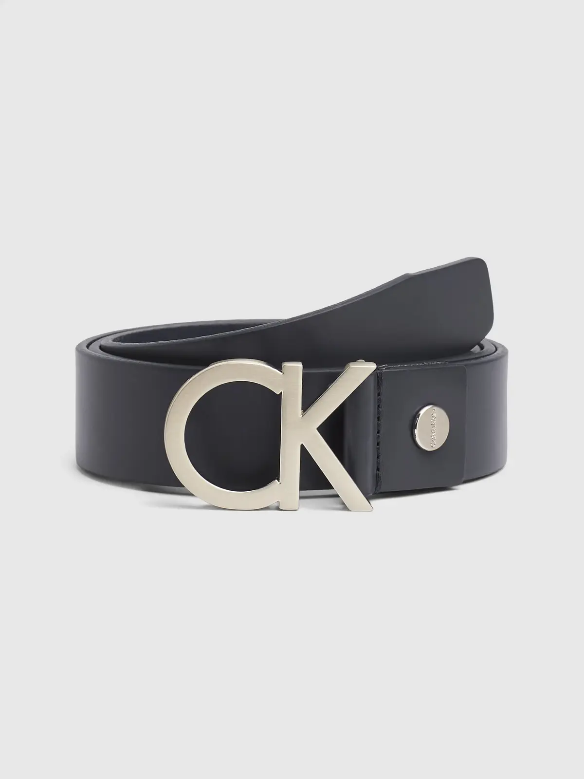 Calvin Klein CK ADJ. BUCKLE BELT Erkek Siyah Kemer
