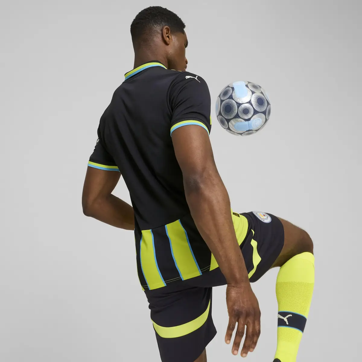 PUMA MCFC Away Jersey Replica Lacivert Erkek Forma