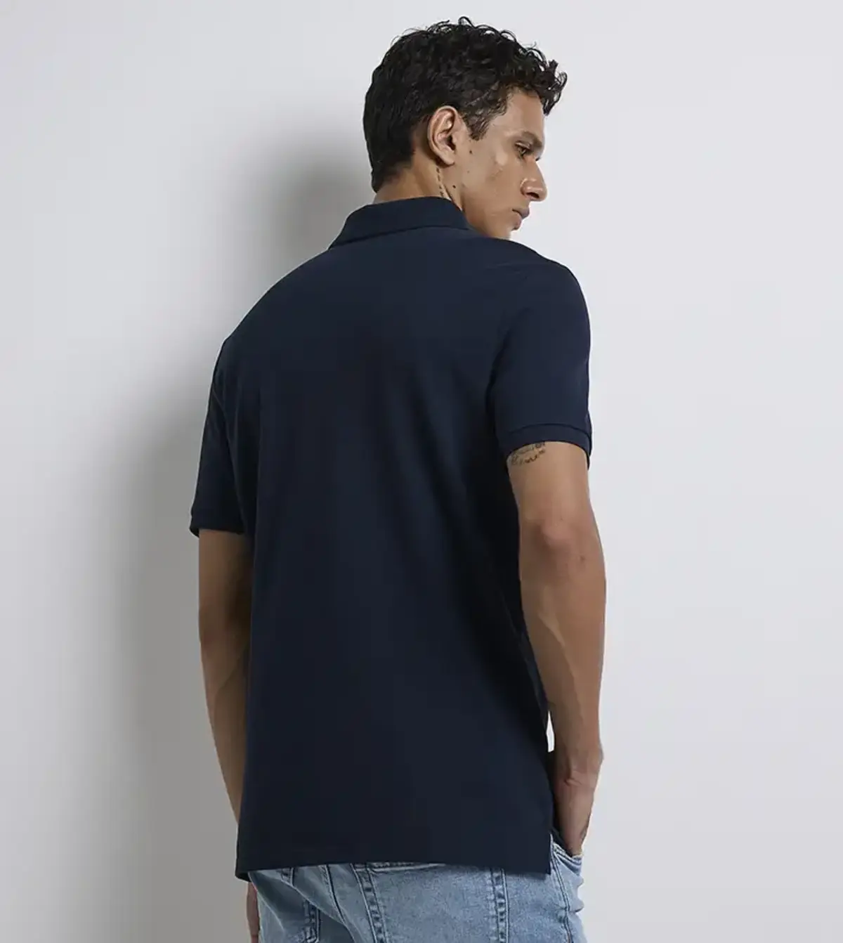 Calvin Klein SS CASUAL PIQUE CLASSIC POLO Antrasit Erkek Polo T-Shirt