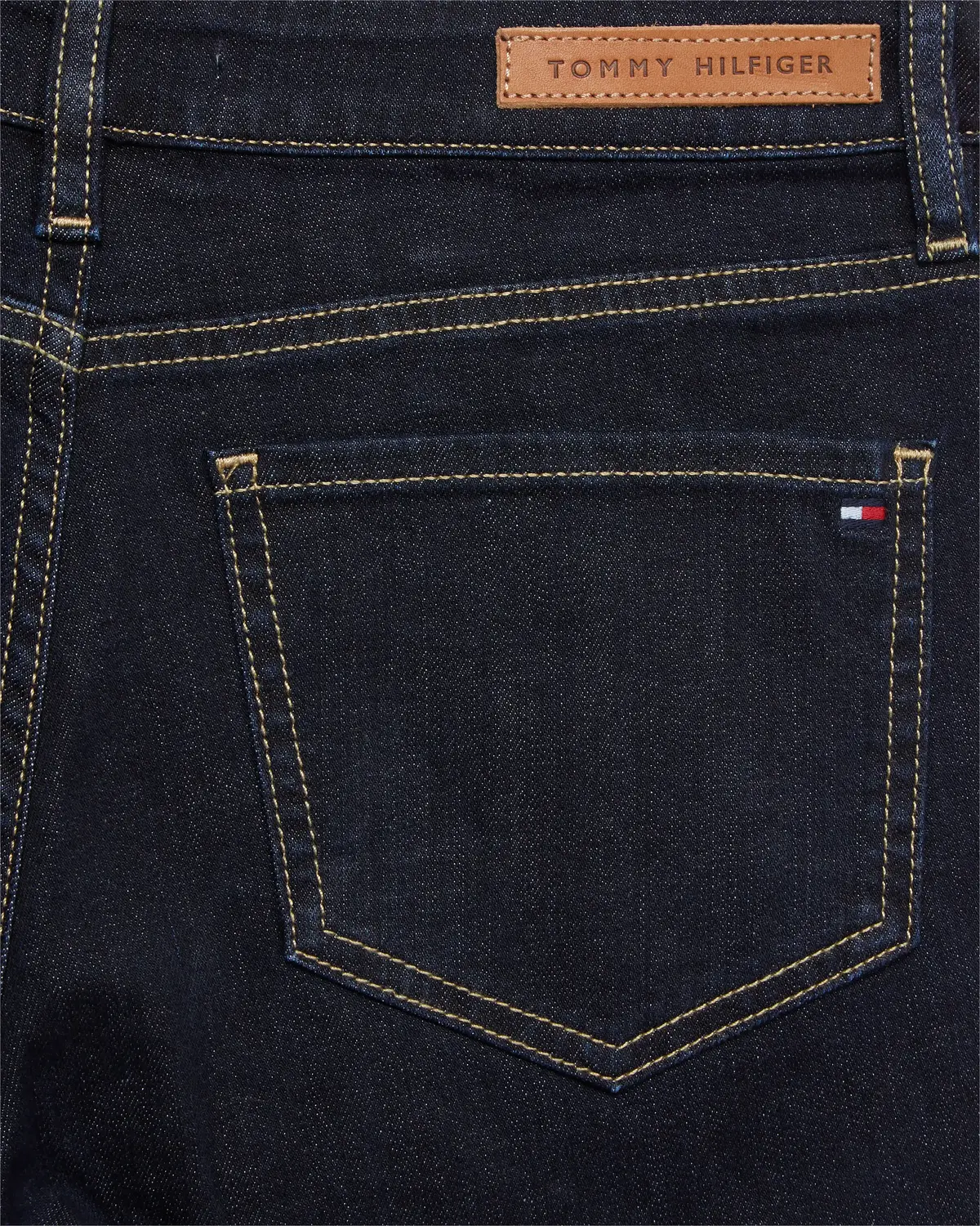 Tommy Hilfiger HERITAGE ROME STRAIG Kadın Lacivert Kot Pantolon