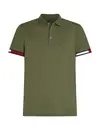 FLAG CUFF SLIM POLO, RBN