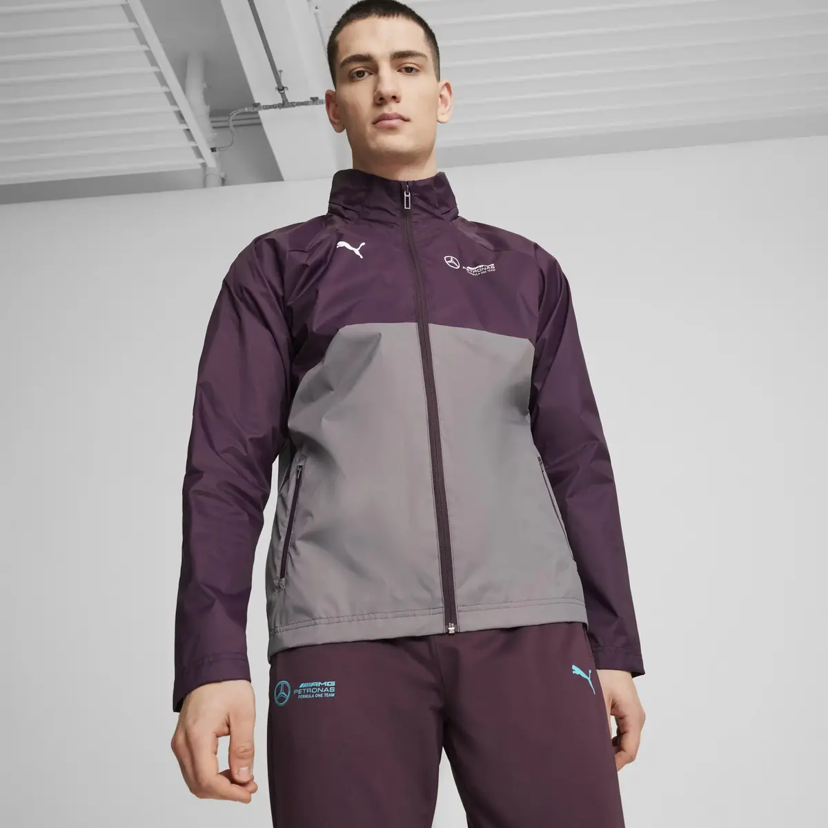 Puma MAPF1 Core Woven Jacket Siyah Erkek Fermuarlı Ceket