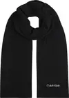 Calvin Klein ESSENTIAL KNIT SCARF Kadın Siyah Eşarp