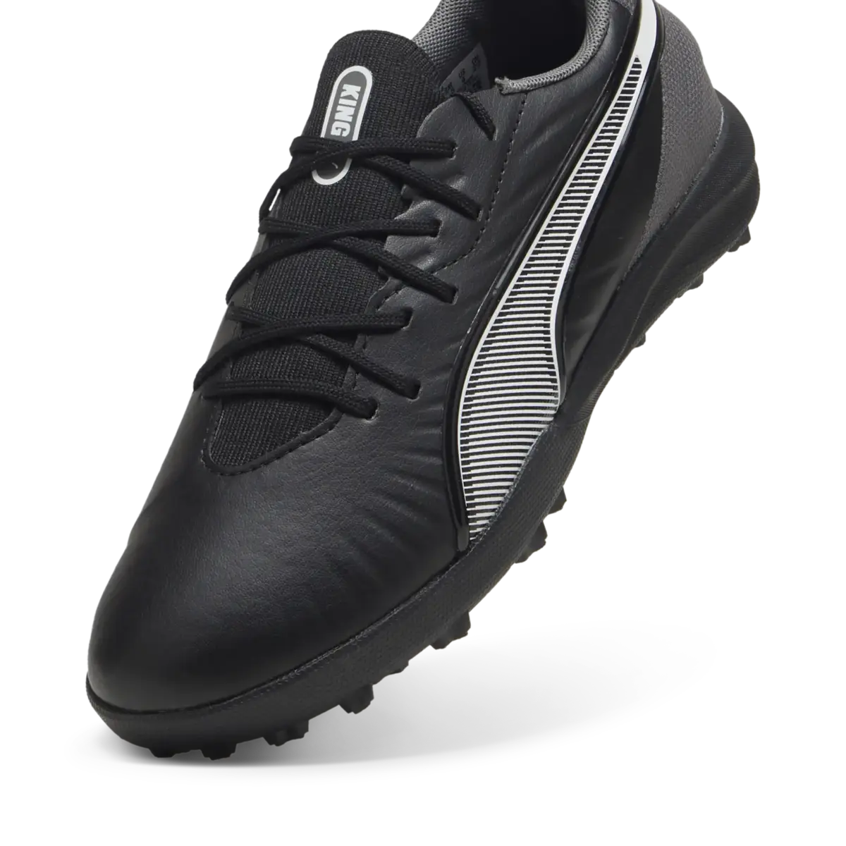 Puma KING MATCH TT Jr Siyah Erkek Çocuk Halı Saha Ayakkabısı