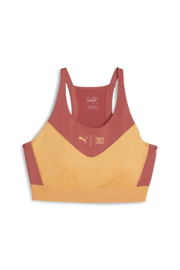 Puma W First Mile High Impact Bra Turuncu Kadın Spor Sütyeni