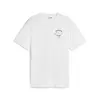 Puma DOWNTOWN Graphic Tee Beyaz Unisex Tişört