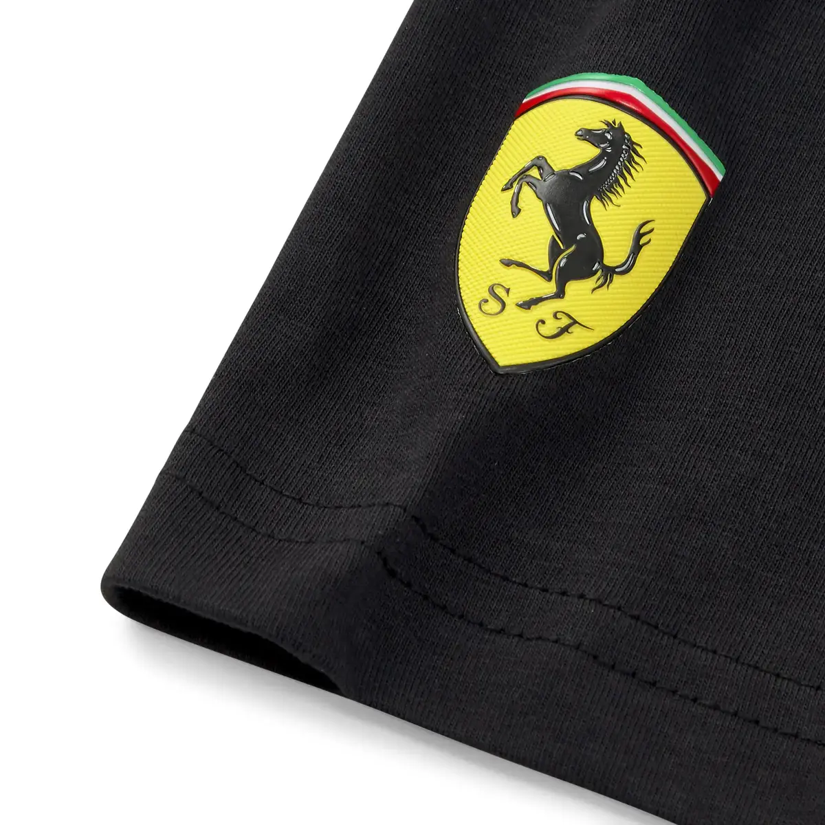 Puma Ferrari Race Big Shield Tee Siyah Erkek/Unisex T-Shirt
