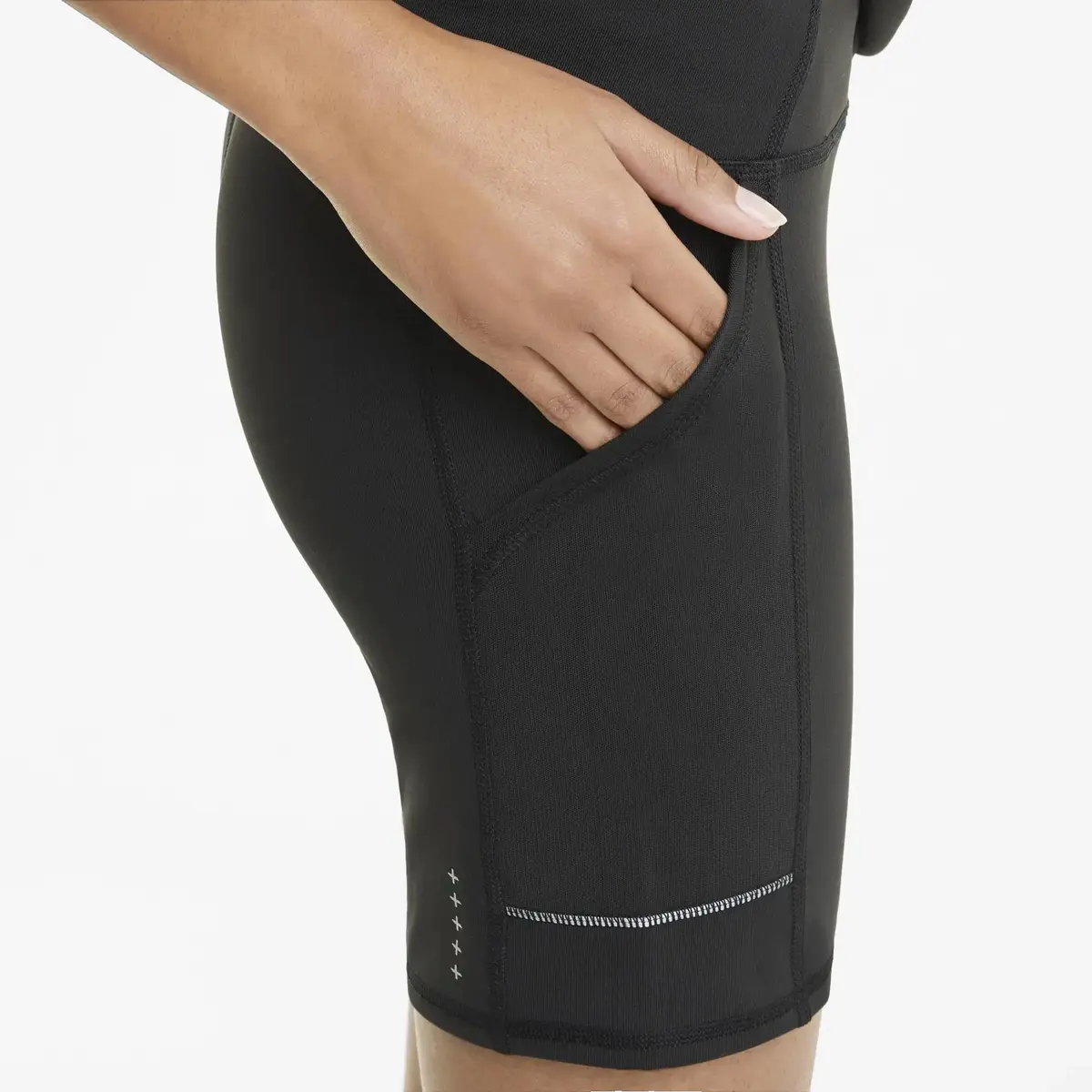 Puma Run Fav Short Tıght Siyah Kadın Şort Tayt