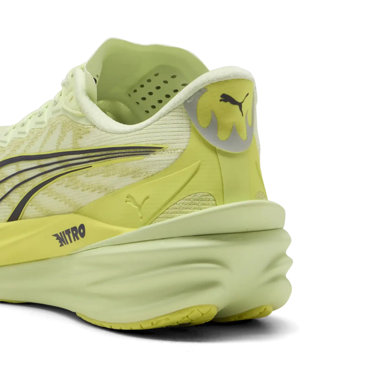 Puma Deviate NITRO 4 Yeşil Erkek Spor Ayakkabı