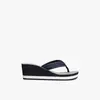 Tommy Hilfiger TH STRIPES WEDGE BEA, DW6 Siyah Kadın Terlik