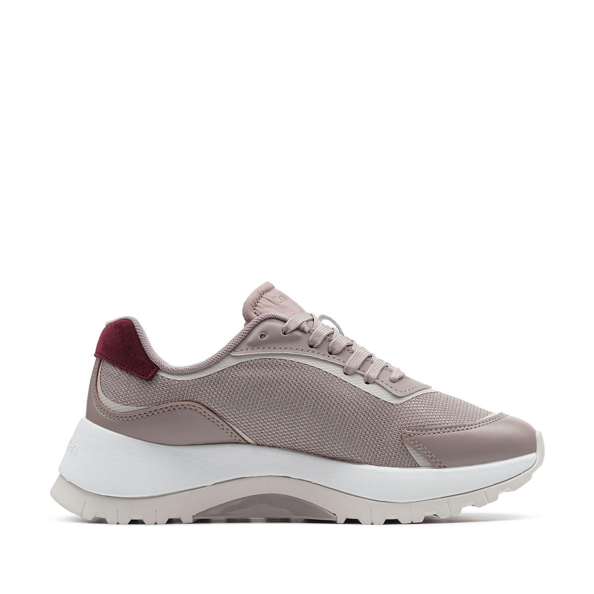 Calvin Klein RUNNER LACE UP MESH, 0GB Pembe Kadın Yürüyüş & Koşu Ayakkabısı