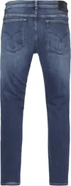Calvin Klein Slim Straight Erkek Mavi Kot Pantolon