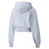 Puma Classics Crop Hoodie TR Arctic Ice Mavi Kadın Sweatshirt