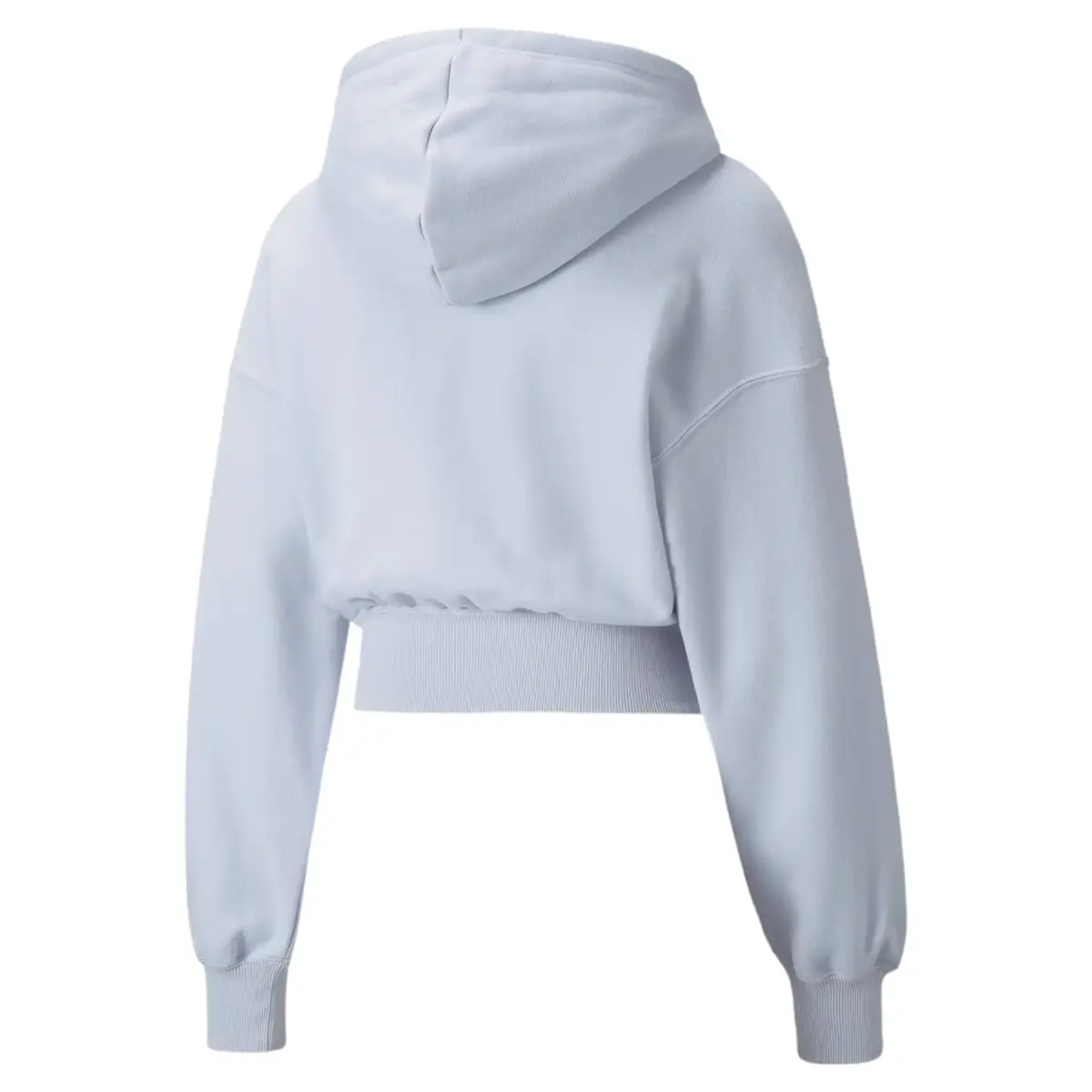 Puma Classics Crop Hoodie TR Arctic Ice Mavi Kadın Sweatshirt