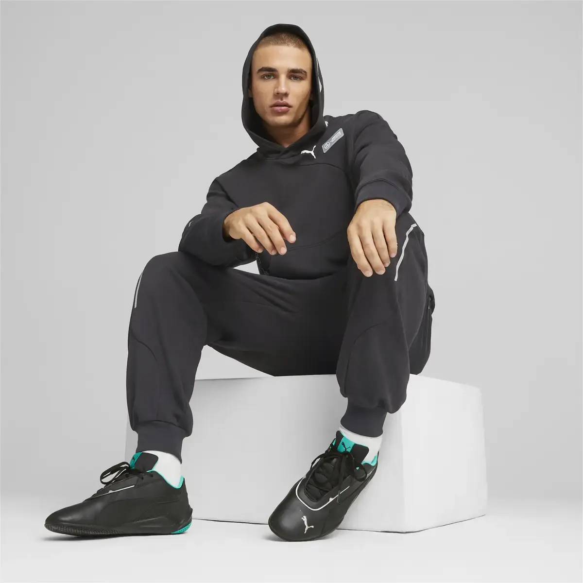 Puma MAPF1 Cat Machina Siyah Erkek Günlük Spor Ayakkabı