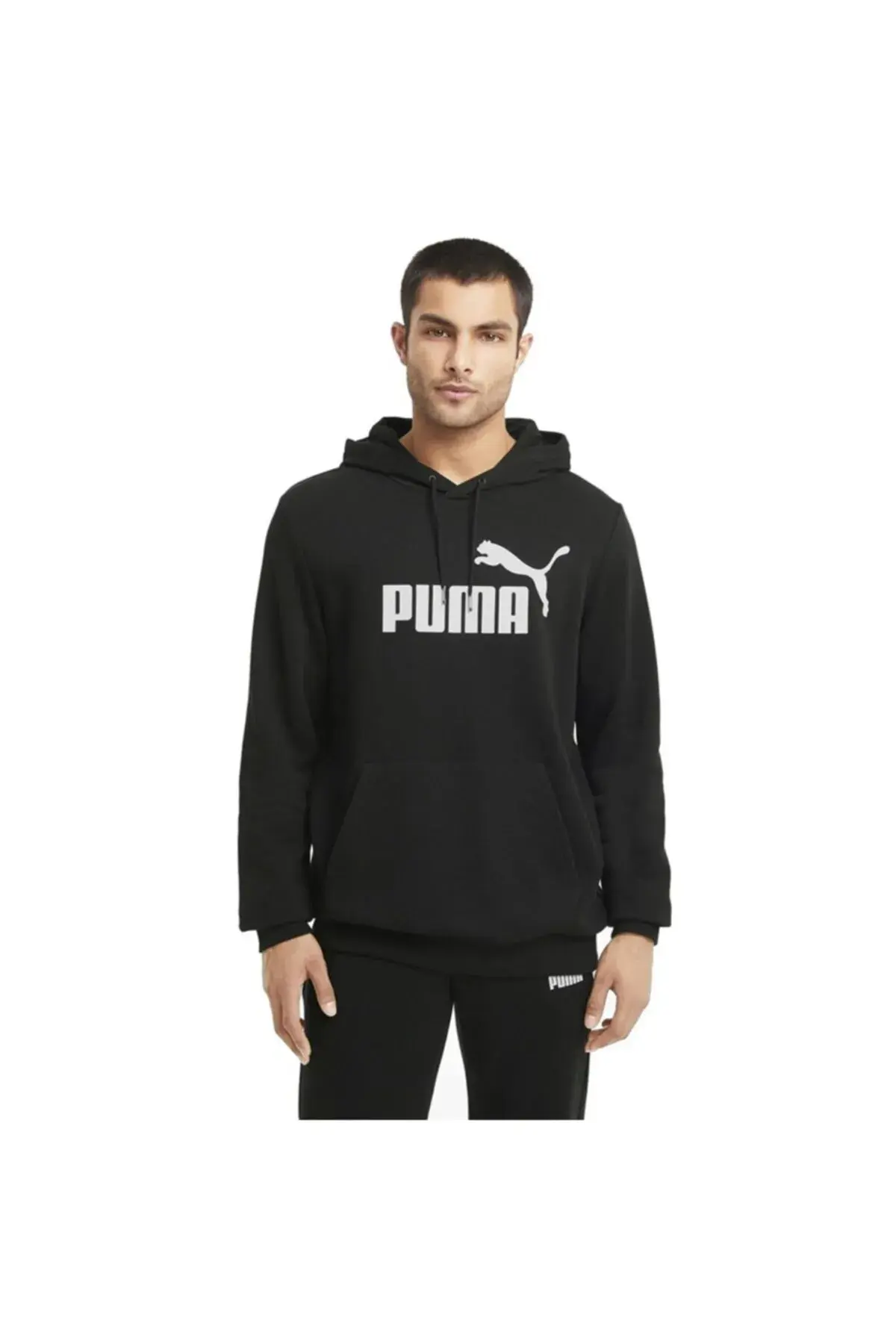 Puma ESS Big Logo Hoodie TR Siyah Erkek Hoodie