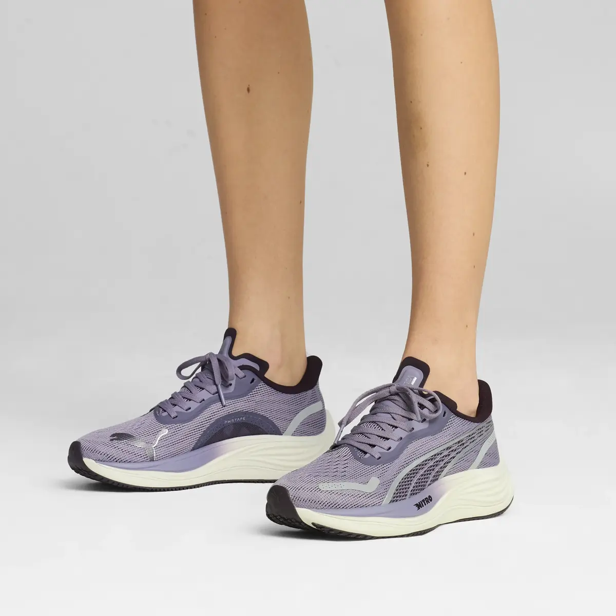 Puma Velocity NITRO  3 Wn Mor Kadın Yürüyüş ve Koşu Ayakkabısı