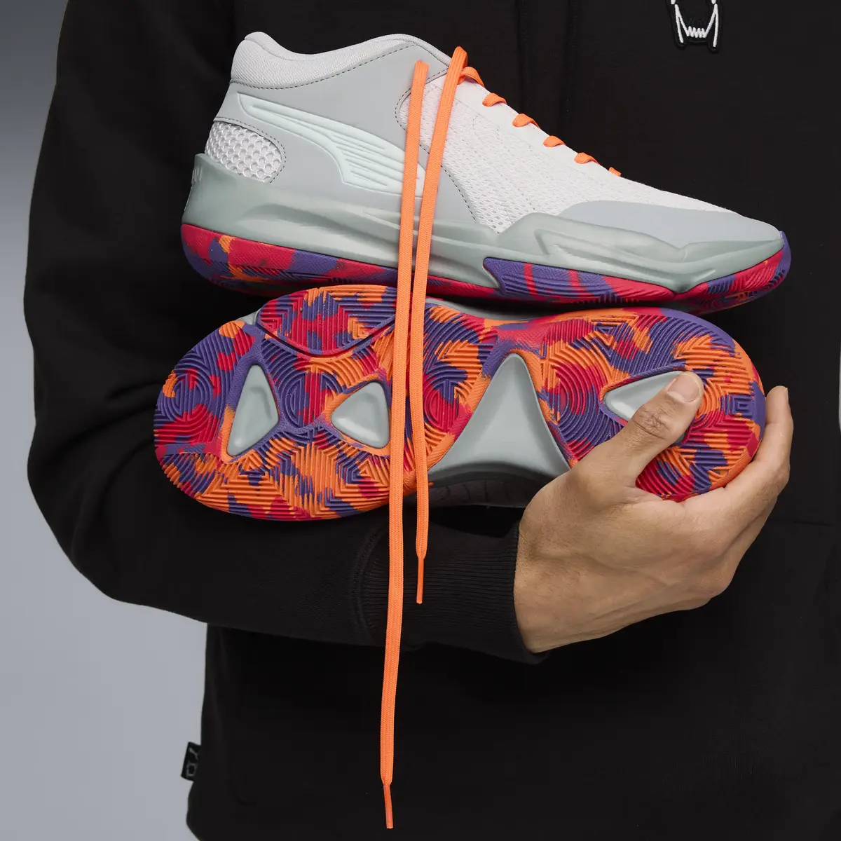 Puma Court Pro 2 Marble Gri Erkek Spor Ayakkabı & Sneaker
