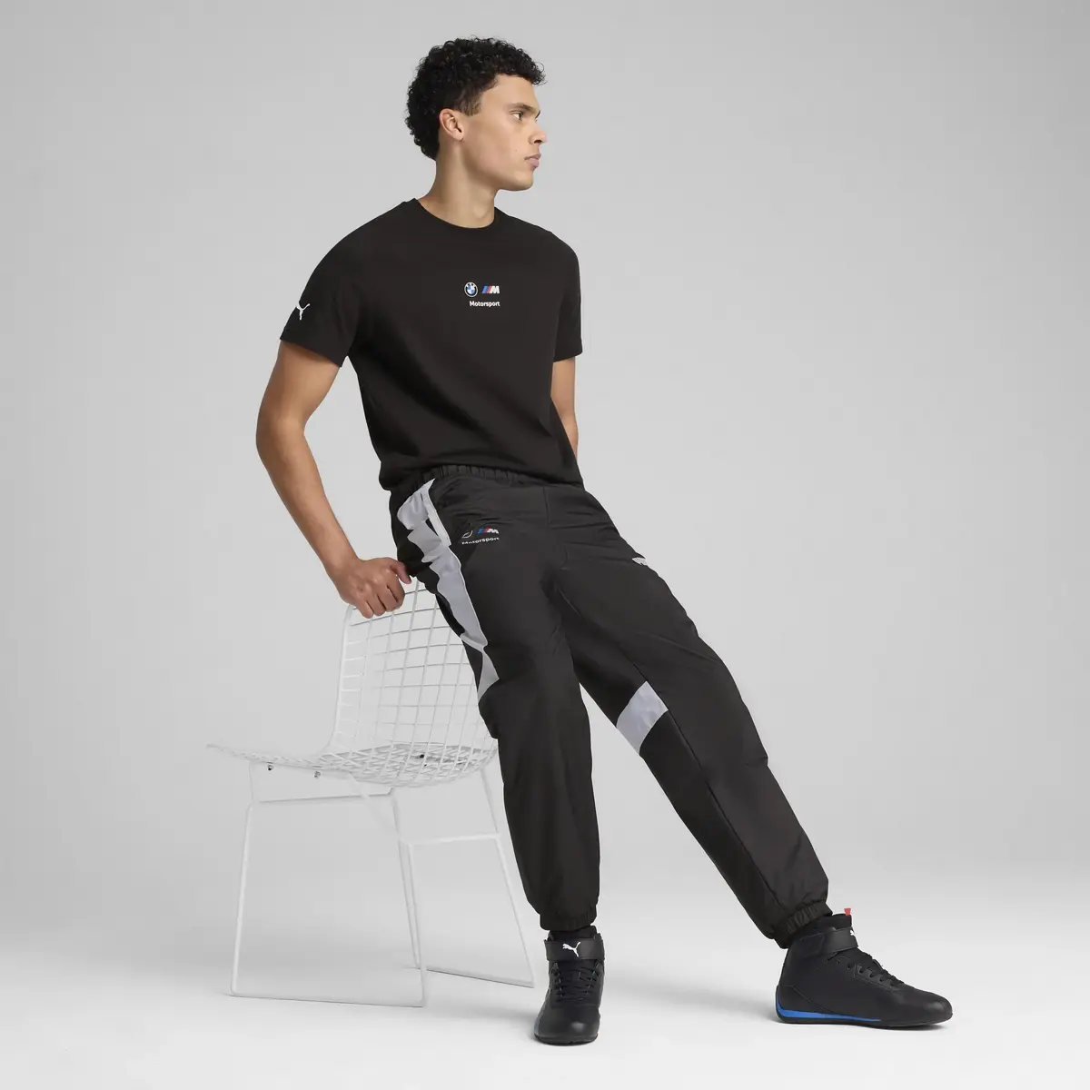 PUMA BMW MMS MT7+ WOVEN PANTS Siyah Erkek Eşofman Altı