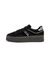 Tommy Hilfiger THE GREENWICH FLATFO Siyah Kadın Spor Ayakkabı & Sneaker