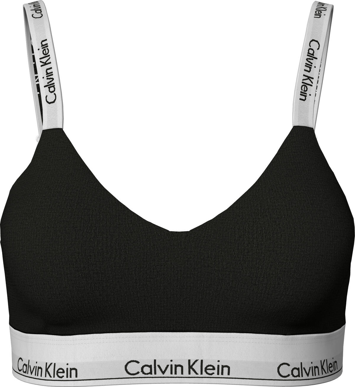 Calvin Klein LGHTLY LINED BRALETT Kadın Siyah Bralet