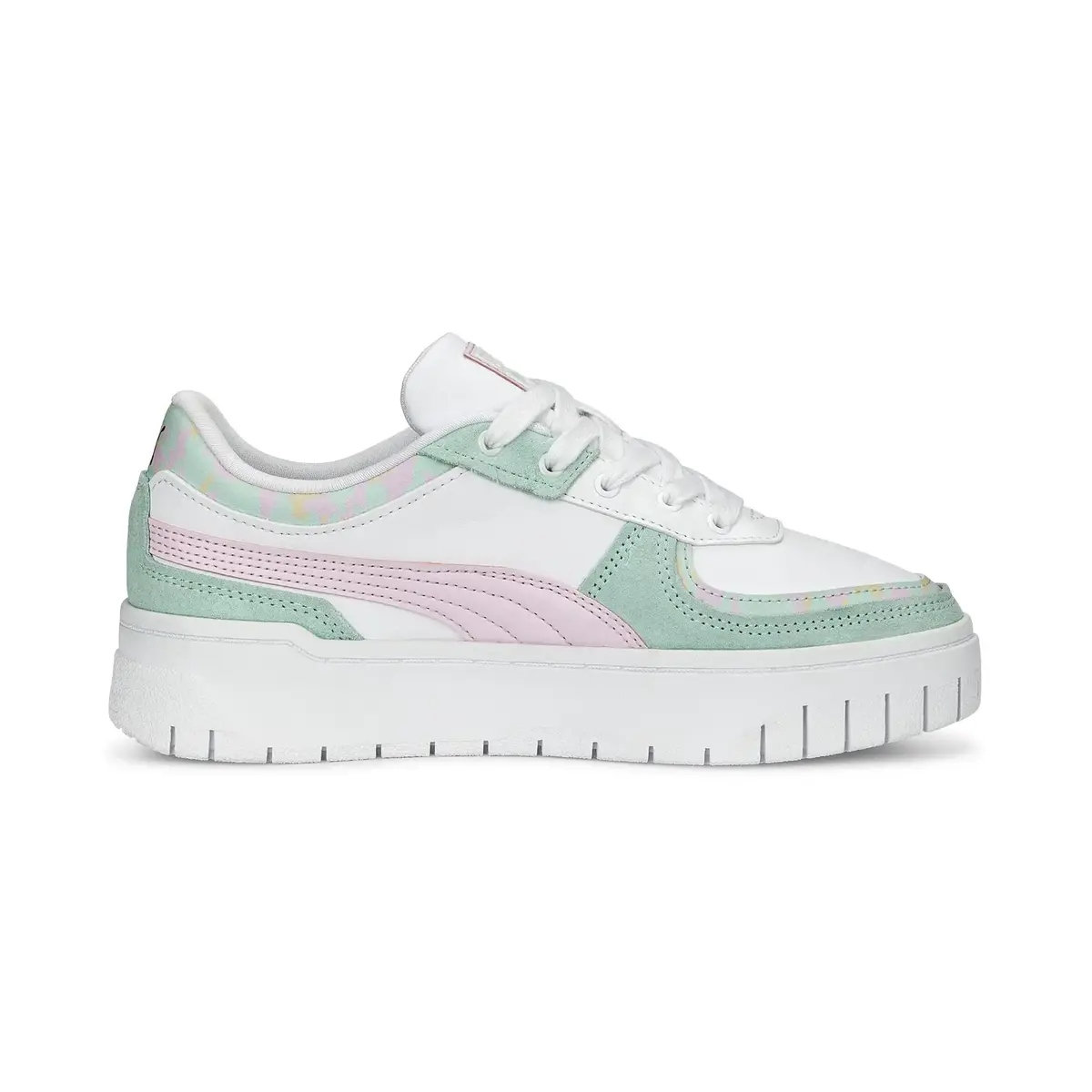Puma CALI DREAM CAMO WNS Kadın Beyaz Günlük Spor Ayakkabı