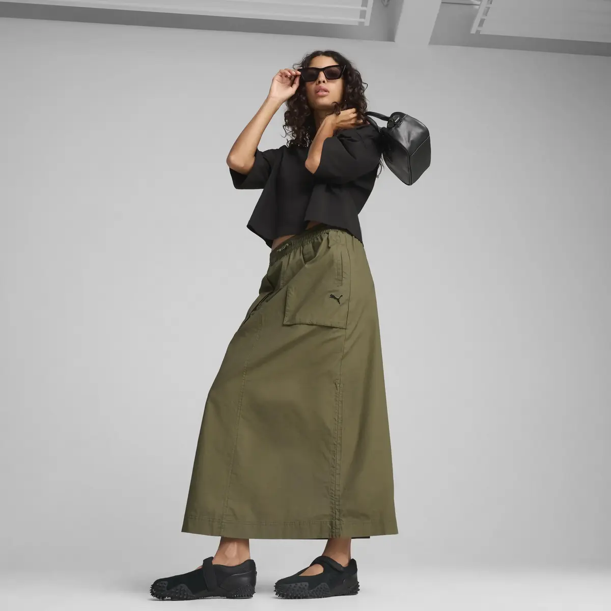 PUMA FUTURE.PUMA.ARCHIVE Skirt Yeşil Kadın Etek