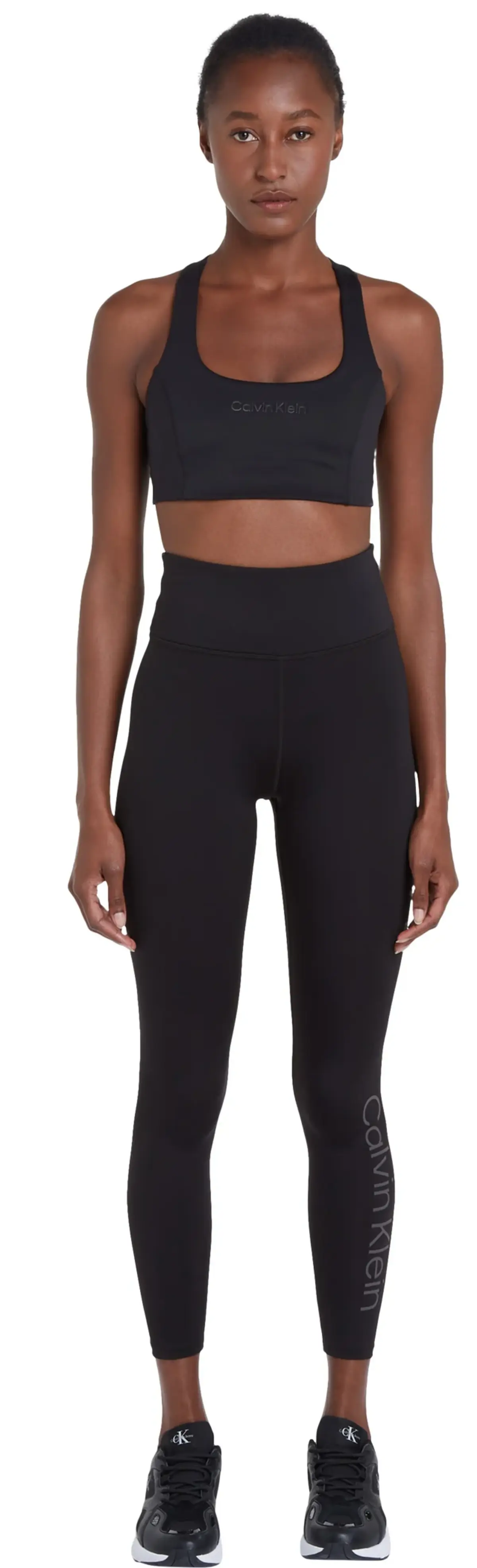 Calvin Klein WO - SPORTS BRA MEDI, BAE Siyah Kadın Sporcu Sütyeni